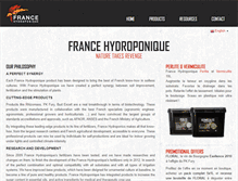 Tablet Screenshot of francehydroponique.com